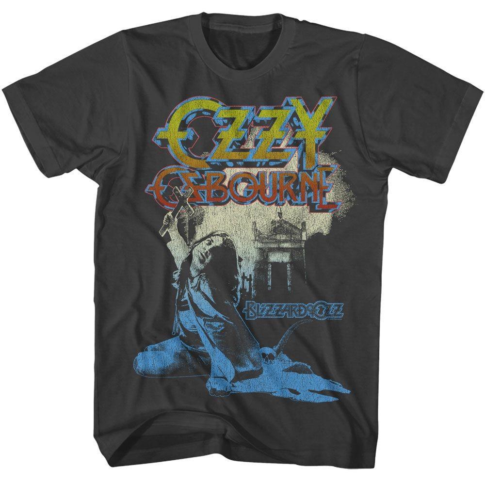 Ozzy Osbourne Blizzard Of Ozz Licensed Adult Short Sleeve T-Shirt