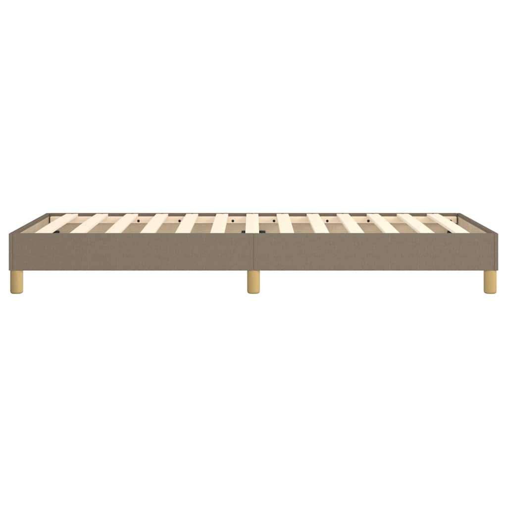 Vidaxl Rama Łóżka Bez Materaca Taupe 80X200 Cm Tkanina