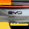 Новое для BYD Song L EV 2024 2025 Автомобильный стайлинг Значок Передний значок Черный Воин Задний значок Комплект для чернения руля Аксессуары