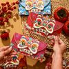 12pcs Chinese Wind Spring Festival Red Envelopes Lucky Red Envelopes Zodiac Snake Pocket 2025 New Year's Supplies