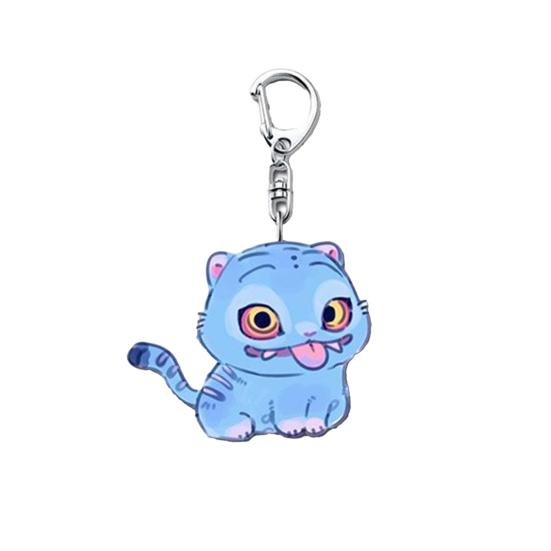 Корейский Поп Тигр Шарм Аниме Брелок Шарм Милый Акриловый Подвеска Тигр Мобильный Телефон Брелок для Ключей Сумка Рюкзак Шарм Подарок для Поклонников