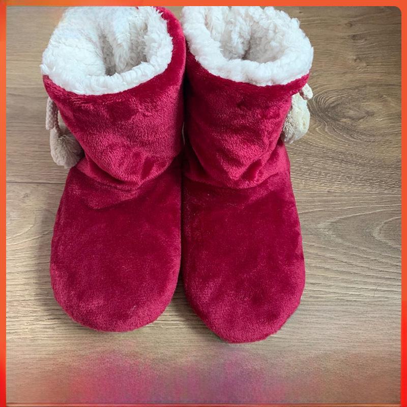 Unisex Indoor Soft Cotton Warm Floor Boots for Parent-Child and Early Childhood Education