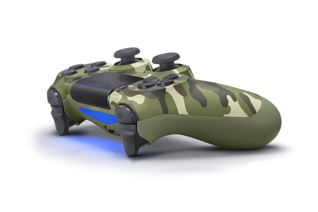 Беспроводной контроллер Green Camouflage production (DUALSHOCK 4) (CUH-ZCT2J16) [Производитель прекратил выпуск]