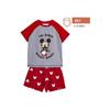 CERDA - MICKEY RED KNIT SINGLE JERSEY SHORT PAJAMAS Size 6A
