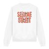 Sesame Street Unisex Adult Letters Sweatshirt