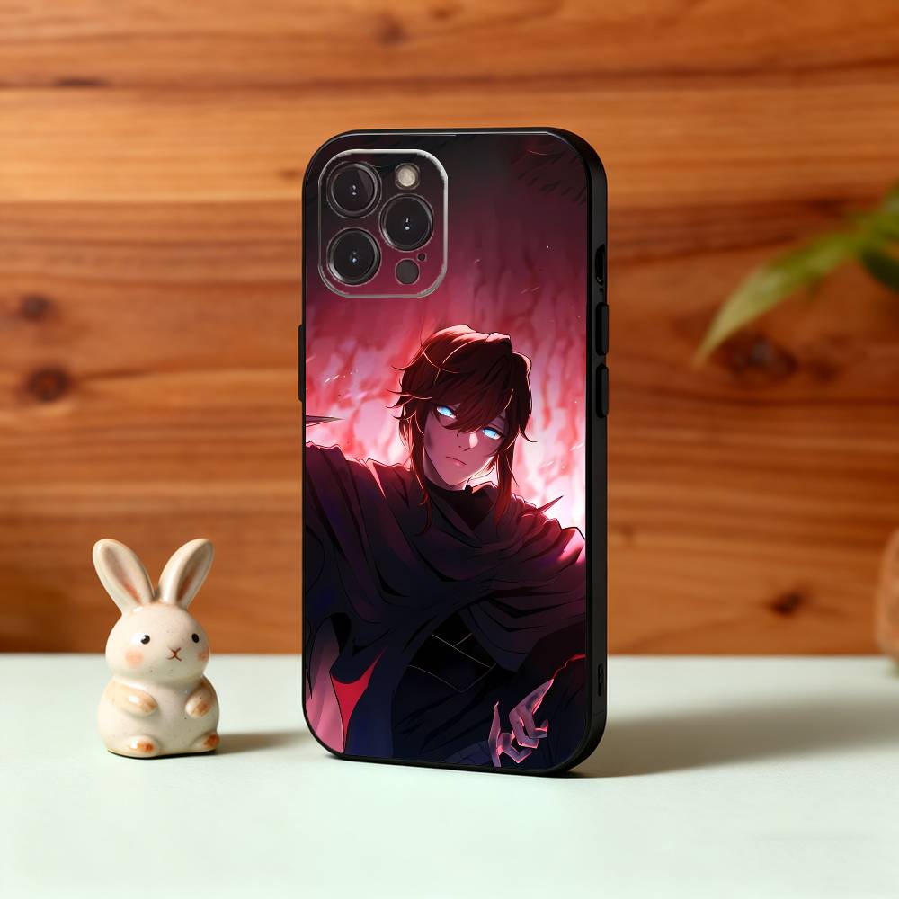 Аниме Чехол для телефона The Beginning After End Для iPhone17,16,15,14,13,12,Plus,Pro Max, 5G Другие Мягкий Черный Чехол