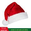 Thick Plush Santa Claus Hat - Christmas Gift for Adults, Boys, and Girls