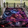 Custom Text Jujutsu Kaisen Pattern Floor Rug Soft Indoor Carpet Mat Living Room Bedroom