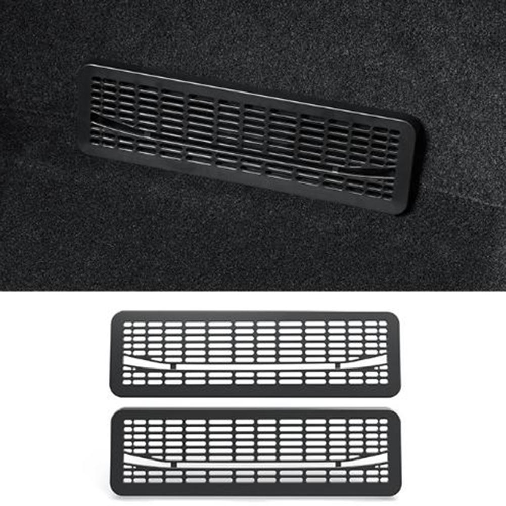 For Tesla For Model Y For Juniper 2026 Rear Row Air Outlet Protective Cover Under Seat Air Vent Protector Air Out Let Cover