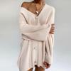 Women's Casual Pearl Button Cardigan - Autumn/Winter 2022 Collection