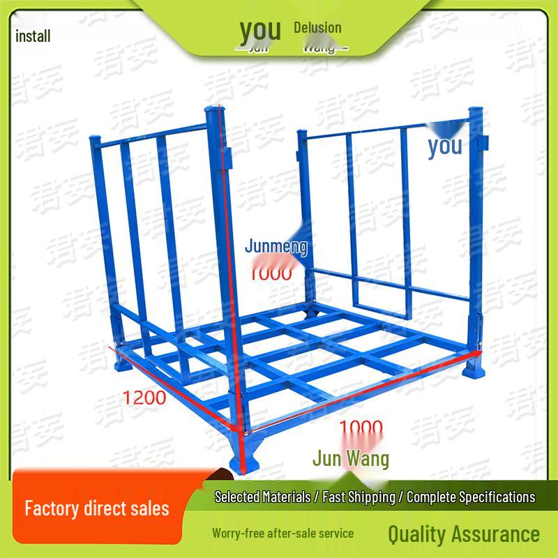 Junwang Stackable Steel Storage Rack for Cold Storage