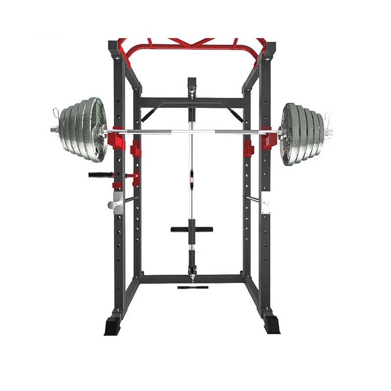 ZB Framed Free Squat Rack with 60kg Barbell Set