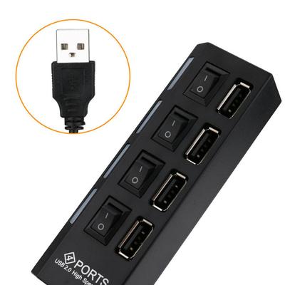 4 порта USB 2.0, высокоскоростной адаптер включения/выключения питания для ноутбука