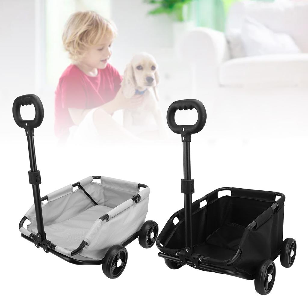 Коляска для собак из углеродистой стали, грузоподъемность 15,43, легкая складная переноска для домашних животных с колесами, для путешествий с домашними животными