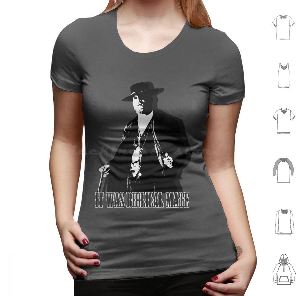 Alfie Solomons-Biblical Mate T Shirt Big Size 100% Cotton Peaky Alfie Solomon Blinders