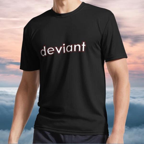 New Shirt deviant Active Logo TEE T-Shirt Funny American Size S to 5XL