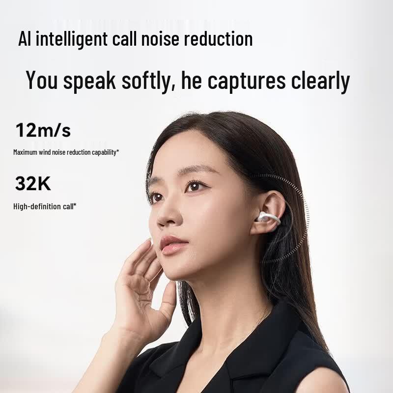 Nankang Clip Super2 AI-переводчик Bluetooth-наушники-клипсы