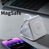 Зарядная станция 3 в 1 для iPhone 16/15/14/13/12 серии, дорожное зарядное устройство для нескольких устройств для AirPods 3/2/Pro, Apple Watch серии