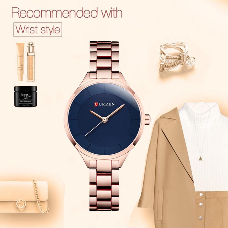 Парные кварцевые часы Curren в подарочных коробках, 2 шт