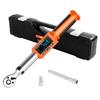 VEVOR Digital Torque Wrench, 3/8 Inch Drive, 0-99.57 lbf-ft / 0-135 N.m, 72-Tooth, ±2% High Accuracy Electronic Torque Wrench with Preset Value