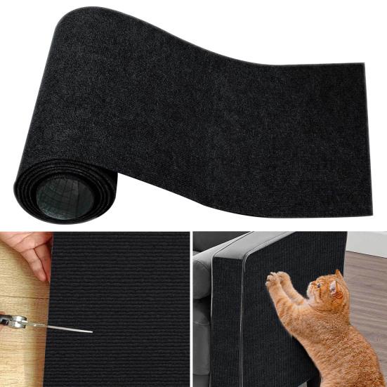 39,4"x15,8" самоклеящийся коврик для кошек, обрезаемый, самодельный коврик для кошек, коврик для дивана, стены, двери, кошачьих деревьев, защита от царапин на мебели
