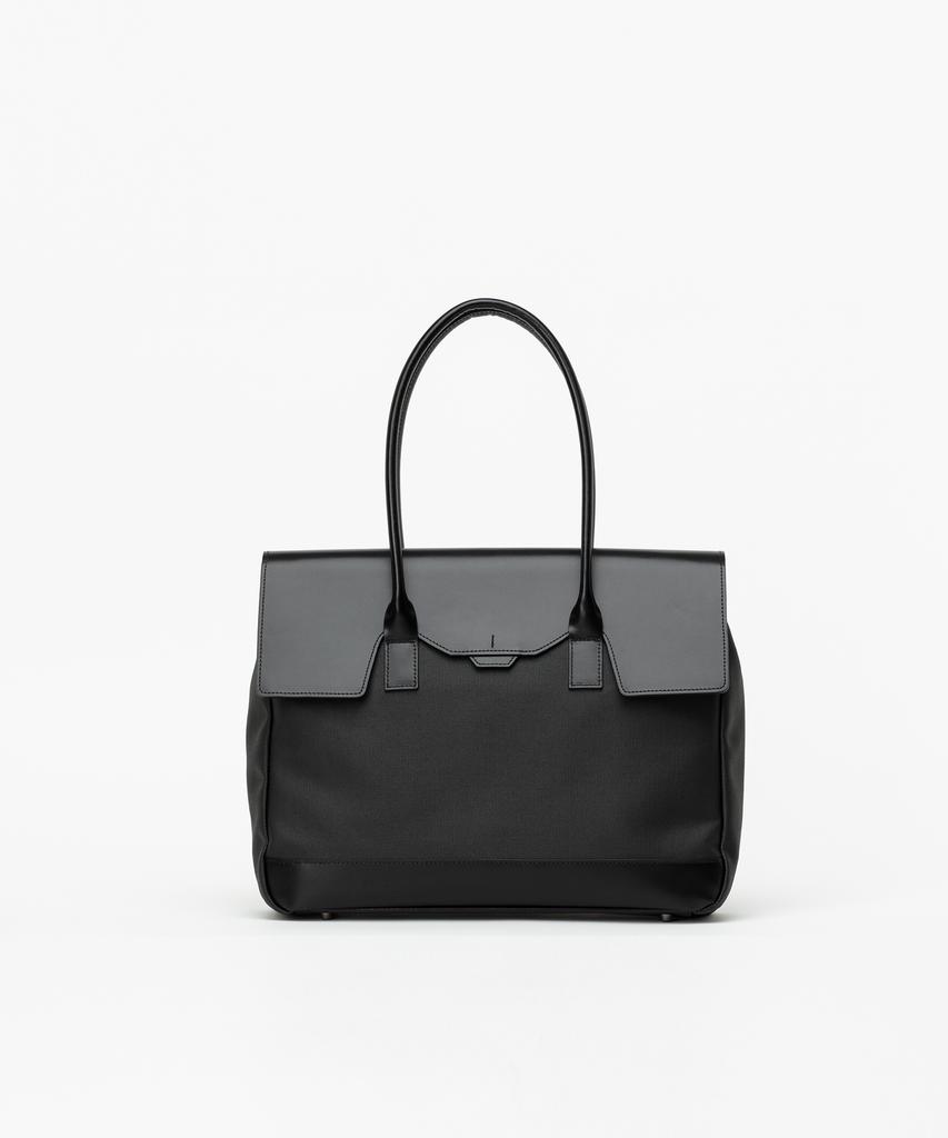 Bedford11Th Polygon Large Flap Tote [Black]
