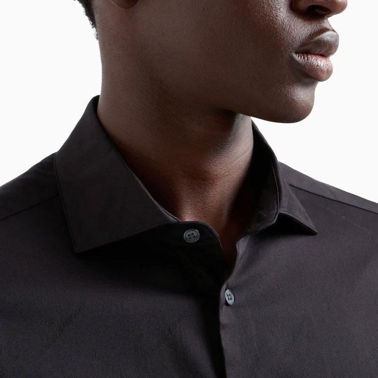 Emporio Armani Рубашка из поплина 6D1C86-1NIUZ-F019