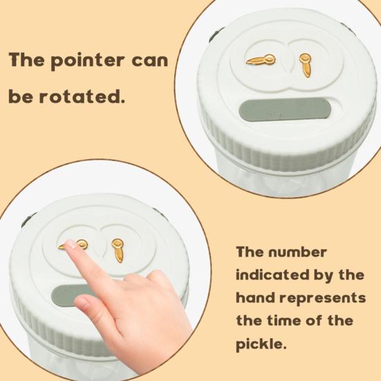 Банка для солений Простая в использовании Многоцелевой Прозрачный Диспенсер для сухого и влажного Соленья Оливки Банка-песочные часы Контейнер для хранения