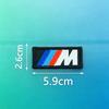 LLIT4 Fashion BMW M Emblem Sport Logo Embroidered Cloth Stickers Clothing Hole Patch Decal Ironing Sewing Adhesive Patches Accessories