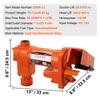 VEVOR Fuel Transfer Pump, 12V DC 20 GPM 1/4 HP, High Flow Cast Iron Gasoline Extractor Pump with Fuel Collection Box Design for Gasoline, Diesel