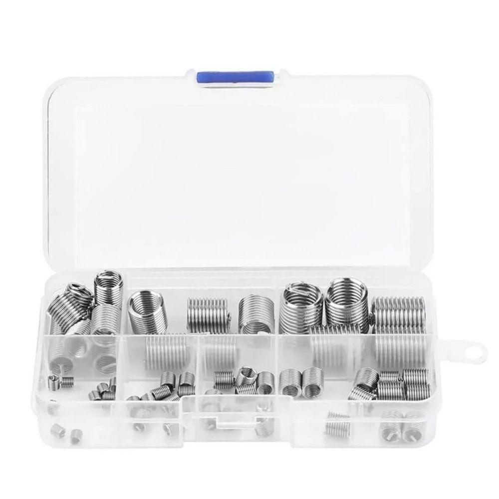 Сверхпрочная проволочная резьбовая вставка M3 M4 M5 M6 M8 M10 M12 Втулка из нержавеющей стали для винтов Промышленное использование