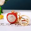 Creative Bling Rhinestone Watermelon Fine Workmanship Portable Bag Pendant Fashion Jewelry Decor Gift For Friends Bag Charm