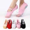 Ballet Dance Shoes Adult Canvas Gymnastics Kids Baby Girls Point Pair