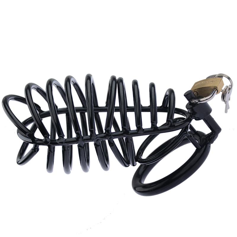 Key and Lock Included Cock Cage Male Chastity Device Locked Cage Sex Toy for Men Chastity