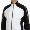 Mizuno Training White X Black X Size L Size MC-LINE Warm-Up Jacket, Standard, Moisture-Wicking, Quick-Drying, Wear, 32MC0110, Gold, (Japan L)