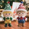 USA 250th Anniversary Cartoon Boy Plush Toy Patriotic 250 Years of The United States Stuffed Elf Doll Decoration Holiday Party Plushie Ornament