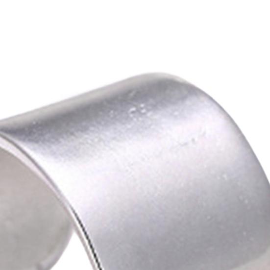 Медное кольцо Художественное декоративное открытое кольцо с широким краем