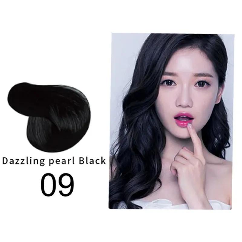 Натуральный шампунь для быстрой окраски волос, окрашивающий аргановое масло, темно-коричневый цвет, шампунь для окрашивания седых волос Mokeru argan