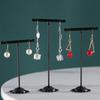3Pcs/Set Hanging Jewelry Display Holder Metal Necklace Organizer Rack  Earring