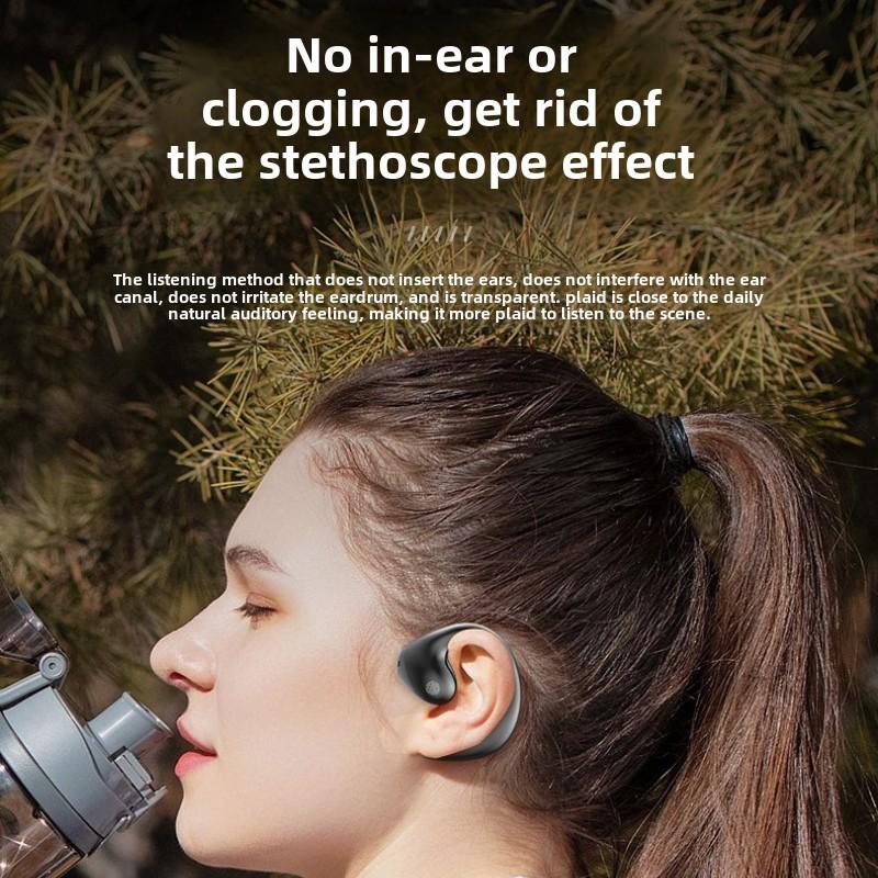 Беспроводные наушники Bluetooth с костной проводимостью не подходят к уху 5.3 Висячее движение уха