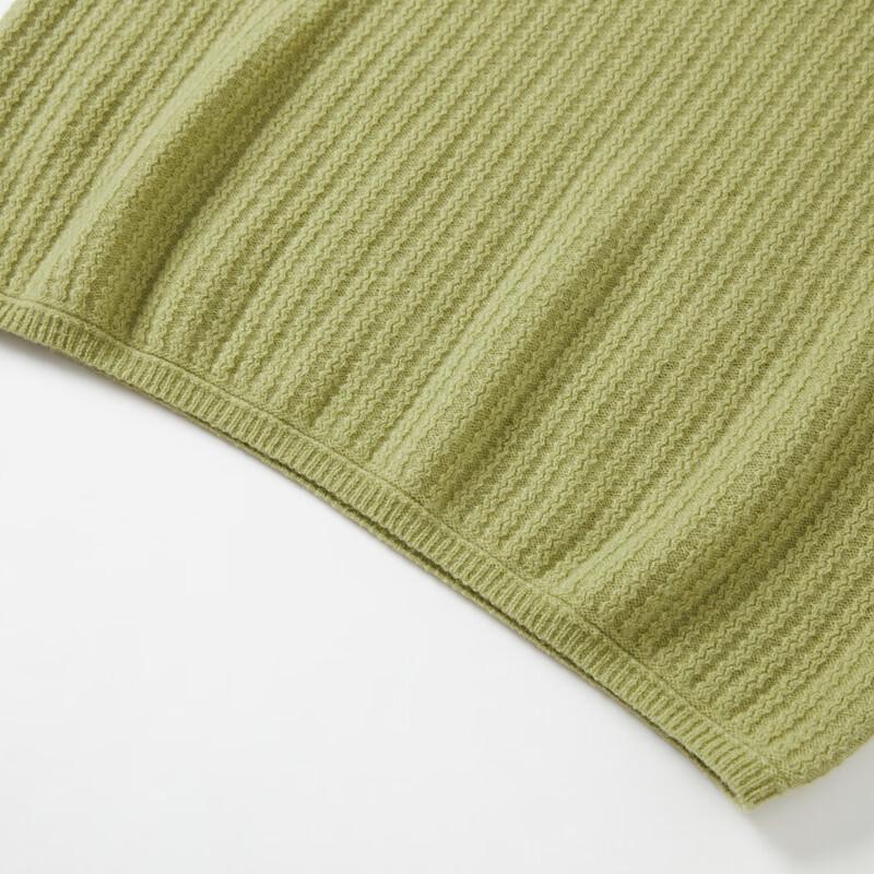 Elva' Island Women's Round Neck 100% Wool Long Sleeve Knit Sweater