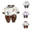 Kids Casual Long-Sleeve Set, Comfortable Daily Wear Outfits