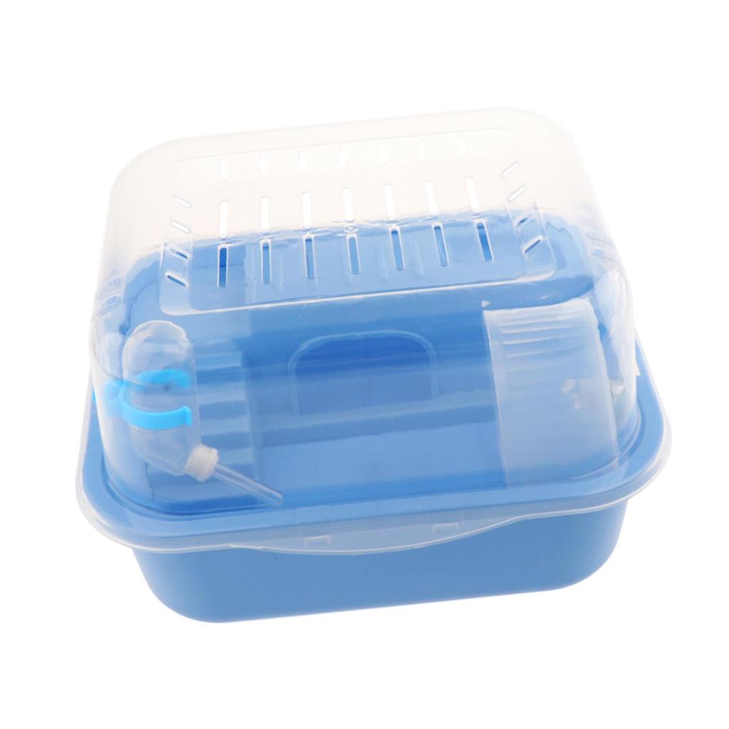 Durable Large Plastic Hamster Enclosure with Hideout and Platform for Guinea Pig Mouse Rat Small Animal Play Area