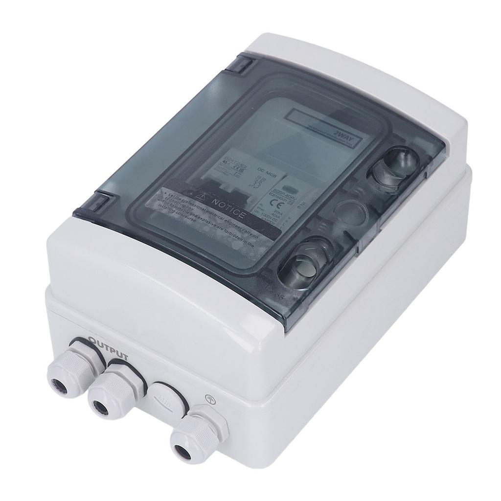PV Combiner Box IP65 Водонепроницаемый Молниезащитный Фотоэлектрический Солнечный Разъединитель с 40A