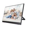 15.6 Inch Portable Screen 1080P HD WiFi USB C HD Multimedia Interface Second External Screen with Stand Built In 2 Speakers for Laptop PC