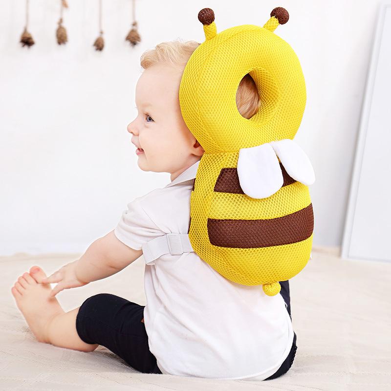 Head Protection Safety Cushion Kids Baby Protection Backpack Wearing Safety Cushion With Adjustable Fixation Straps