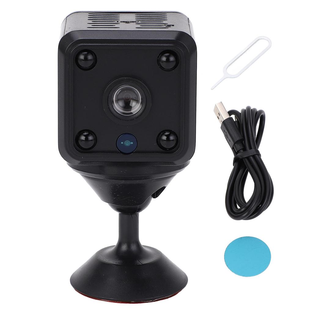 Wifi Small Camera Wireless HD Monitor Security Camera with Night Vision for Car Home Hotel Office