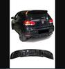 Для Vw Golf 6 GTI TDI 2008–2012 совместимый диффузор пластиковый Golf 6 Rger диффузор заднего бампера глянцевый черный