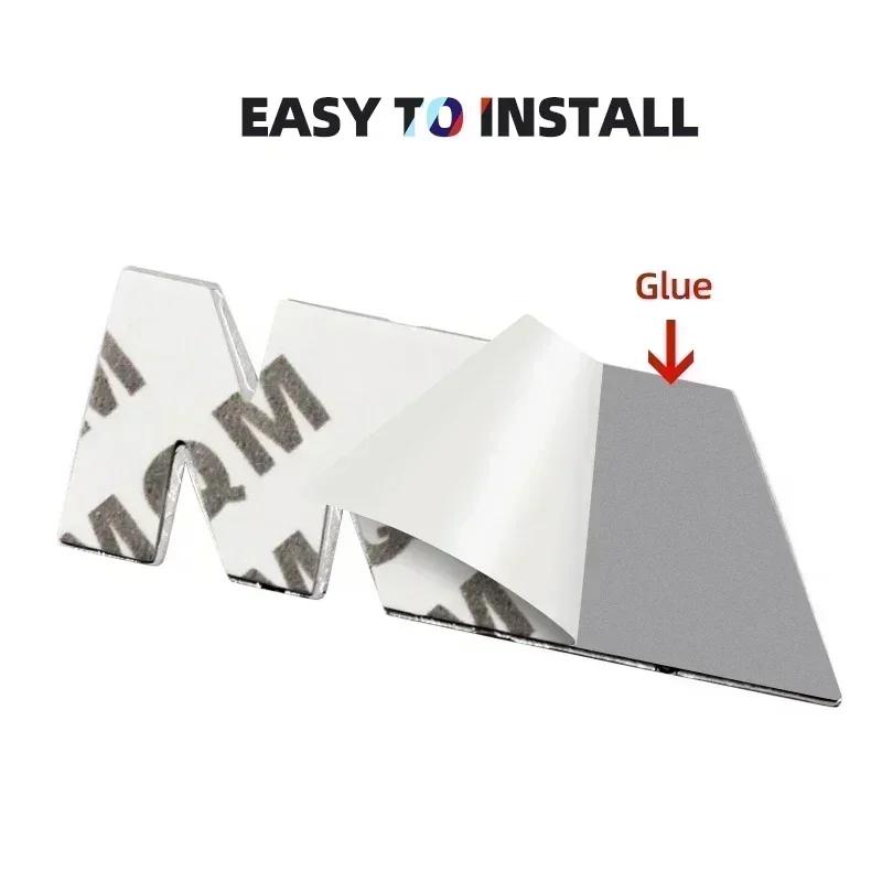 ·38mm 45mm 55mm 73mm 89mm Emblem Car Fender Badge Trunk Sticker for BMW M e46 e39 e90 e60 e30 f10 f11 f20 f30 g20 g30 x1 x3 x5 dnsh52