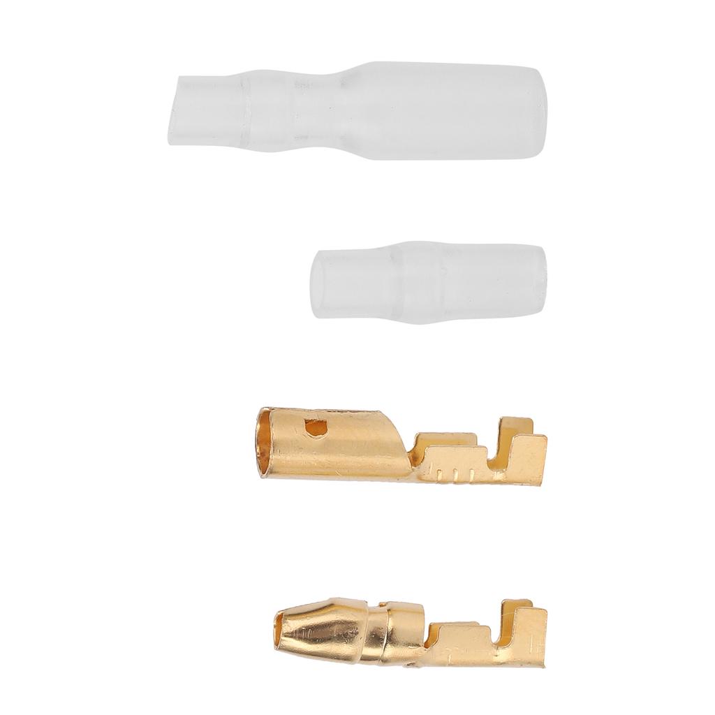 200 шт. 4,0 мм клеммный соединитель автомобильный электрический провод соединитель золотой промышленные принадлежности